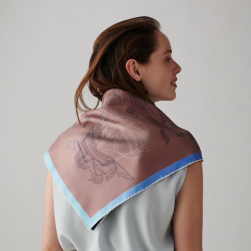 Les Folies du Ciel double face scarf 90 | Hermès Singapore